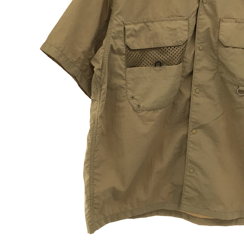 THE NORTH FACE PURPLE LABEL / ザノースフェイスパープルレーベル NT3116N LOUNGE FIELD H/S SHIRT ナイロン ラウンジ フィルド ハーフスリーブ シャツ