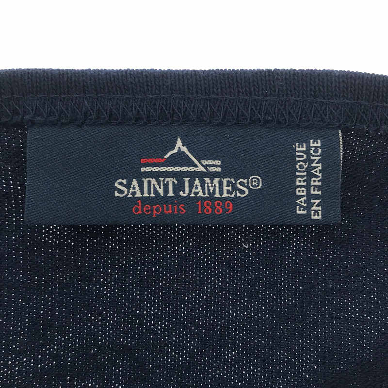 SAINT JAMES / セントジェームス OUESSANT SOLID ウエッソン ソリッド バスクシャツ カットソー