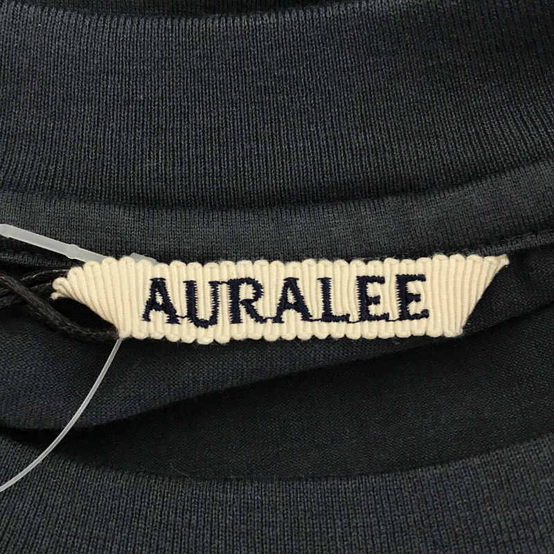 AURALEE / オーラリー 2022SS ORGANIC COTTON HIGH GAUGE JERSEY TEE オーガニック コットン クルーネック Tシャツ