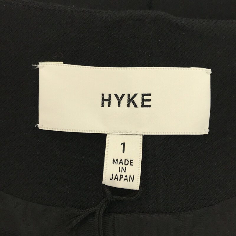 HYKE / ハイク DOUBLE FACE COAT ダブル フェイス コート ベルト付属あり