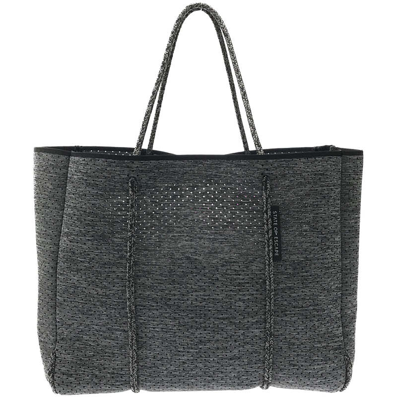 【美品】  STATE OF ESCAPE / ステイトオブエスケープ | Ron Herman ロンハーマン 取扱い Escape Tote Bag マザー トート バッグ 大容量 パッカブル 持運び収納袋・ポーチ付き | アイボリー | レディース