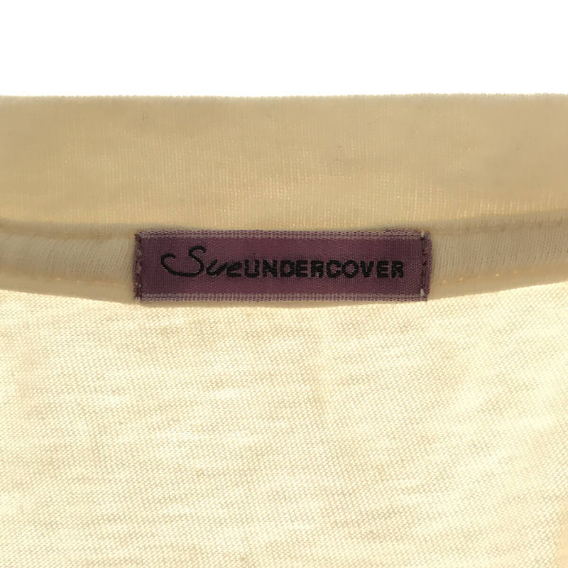 Sue UNDERCOVER / スーアンダーカバー キャット バタフライ プリント Tシャツ