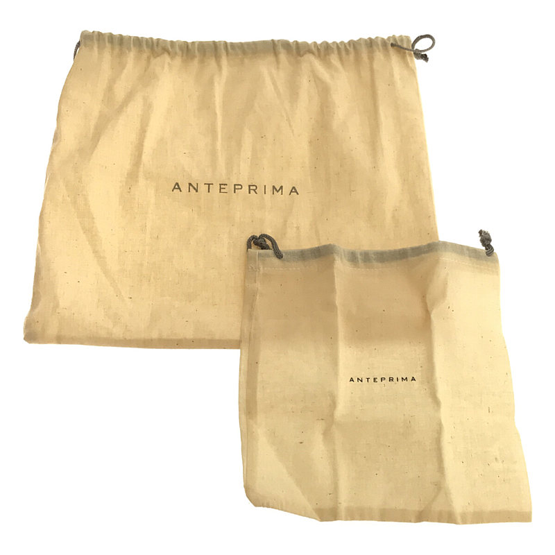 ANTEPRIMA / アンテプリマ スタンダード スクエア ワイヤー バッグ ミディアム メッシュ インナーポーチ セット 保存袋付き