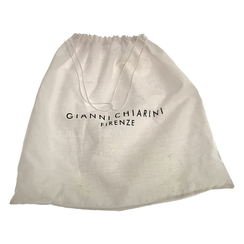 GIANNI CHIARINI / ジャンニキャリーニ 2Way レザー ショルダー ハンド バッグ 保存袋付き