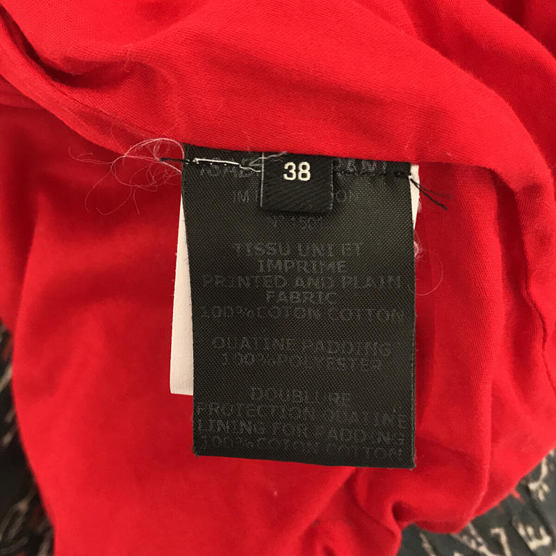 ISABEL MARANT / イザベルマラン ヴィンテージ加工 総柄 中綿 ブルゾン ジャケット