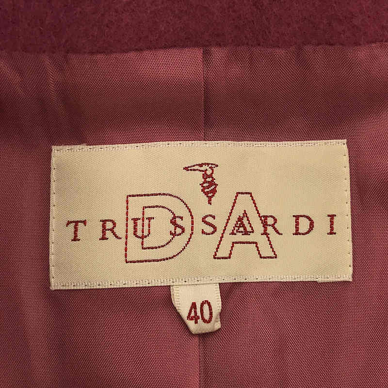 TRUSSARDI / トラサルディー 比翼ボタン ウールブレンドジャケット