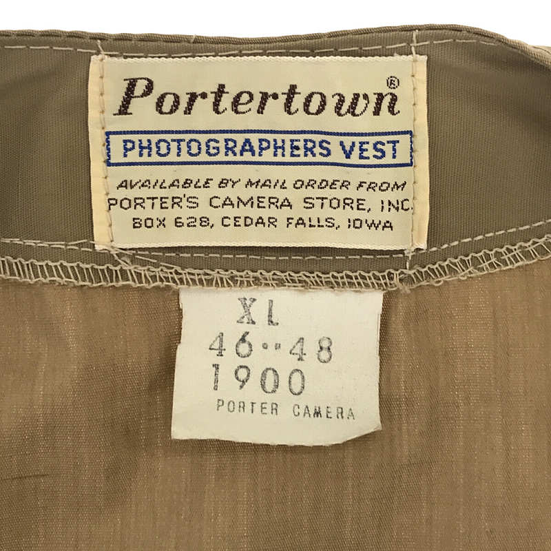 VINTAGE / ヴィンテージ古着 70s Potertown フォトグラファー  ベスト