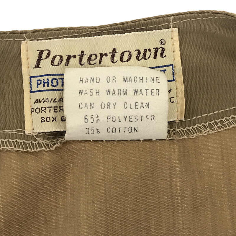 VINTAGE / ヴィンテージ古着 70s Potertown フォトグラファー  ベスト