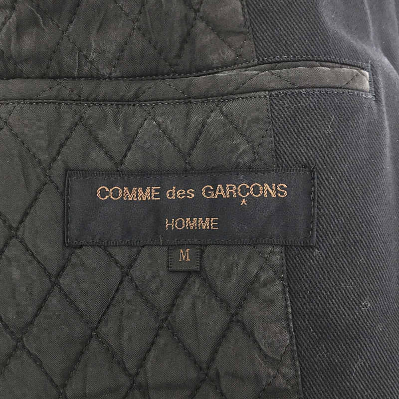 COMME des GARCONS HOMME / コムデギャルソンオム 90s ヴィンテージ 裏地 キルティング ジップアップジャケット