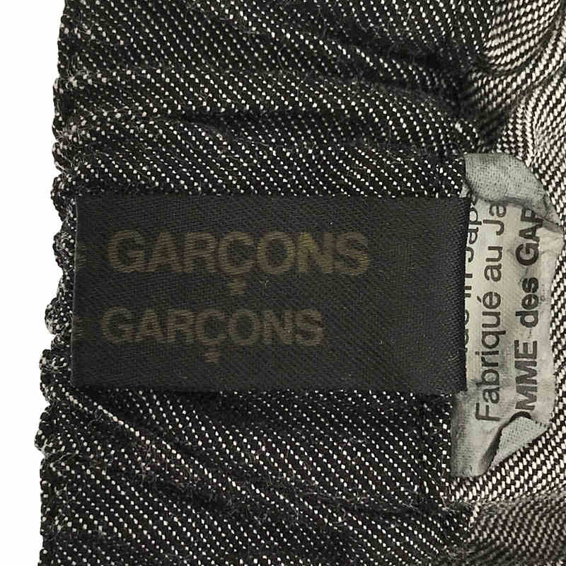 COMME des GARCONS COMME des GARCONS / コムコム デニム 切替 サルエルパンツ