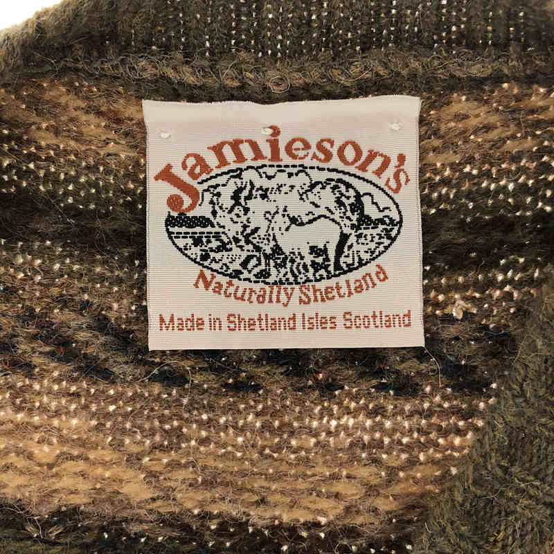 Jamieson's / ジャミーソンズ ウール フェアアイル柄 ニットベスト