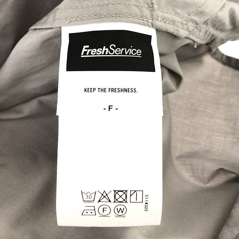 FreshService / フレッシュサービス UTILITY S/S B.D SHIRT / ユーティリティ ボタンダウン オーバーシャツ