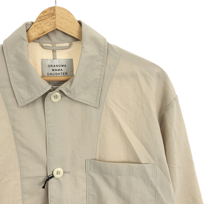 grandma MAMA daughter / グランマママドーター ナイロン オーバーサイズ ワークコート