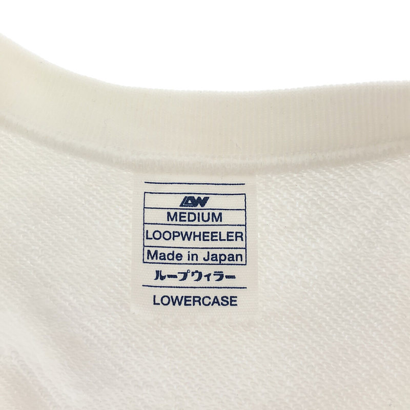 L'Appartement / アパルトモン × LOOPWHEELER × LOWERCASE Half Sleeve Sweat ハーフスリーブ スウェット