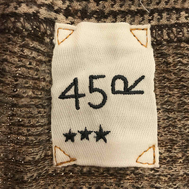 45r / フォーティファイブアール ジャージフラノの桃比女スパッツ パンツ