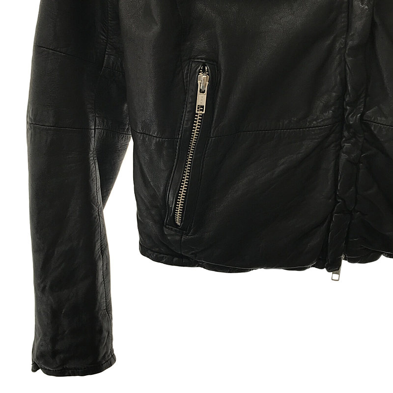 ESTNATION / エストネーション ラムレザー シングルライダースジャケット