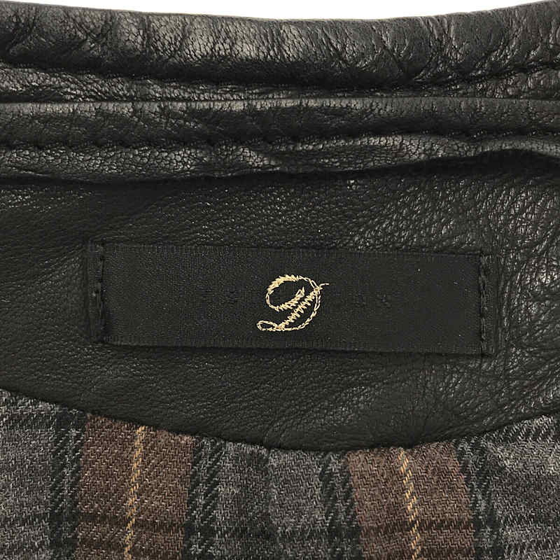 ESTNATION / エストネーション ラムレザー シングルライダースジャケット