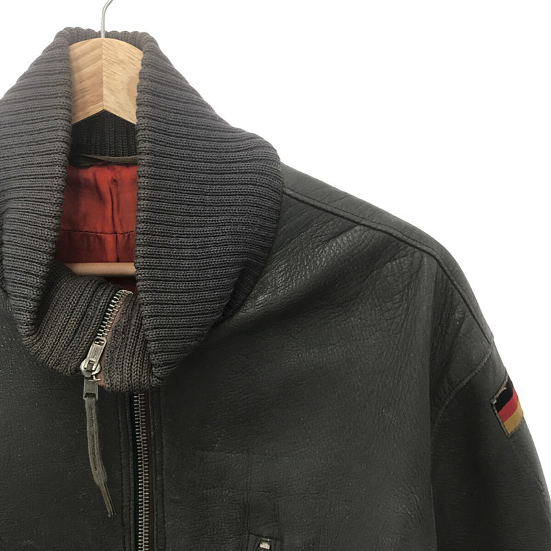 VINTAGE / ヴィンテージ古着 80's German Military Flight Leather Jacket ジャケット