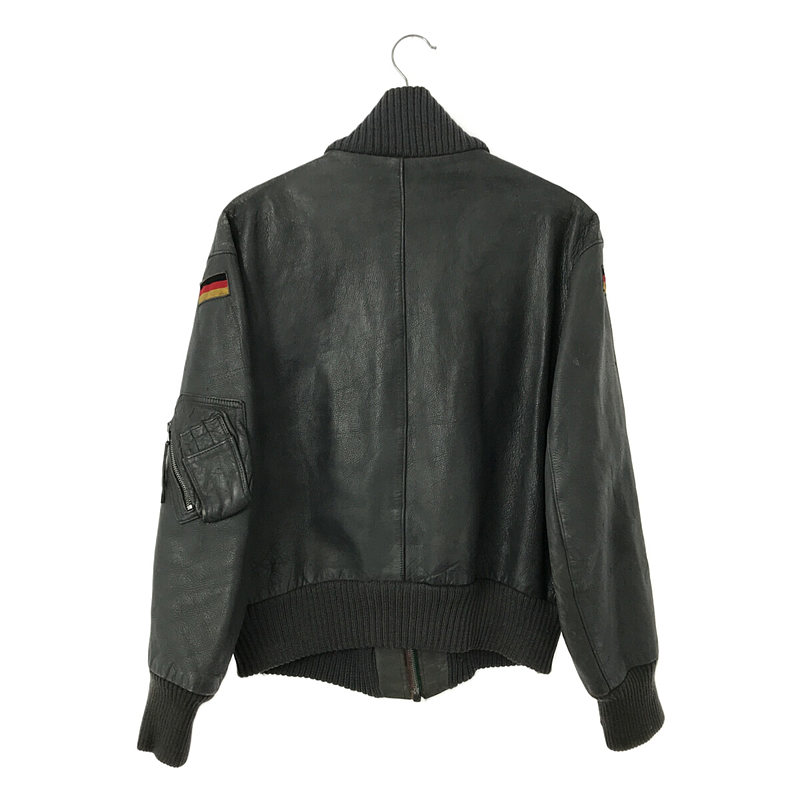 VINTAGE / ヴィンテージ古着 80's German Military Flight Leather Jacket ジャケット