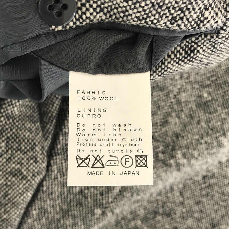 RING JACKET / リングジャケット ウール 3B テーラードジャケット