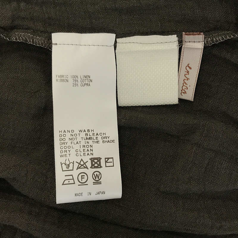 enrica / エンリカ enrica ギャザーボリュームスリーブブラウス ボタニカル