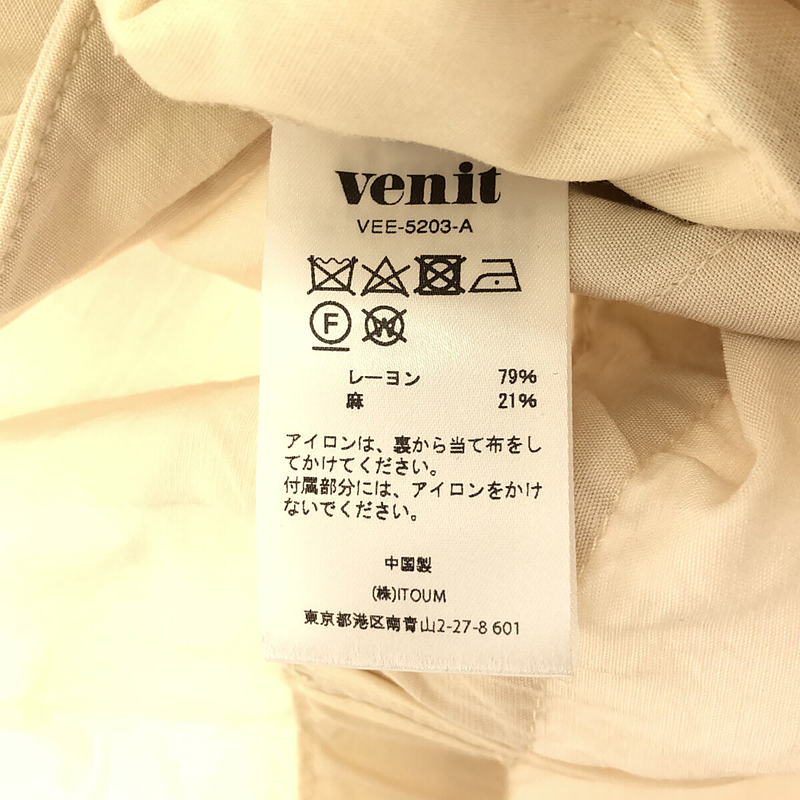 venit / ヴェニット RAYON LINEN オールインワン