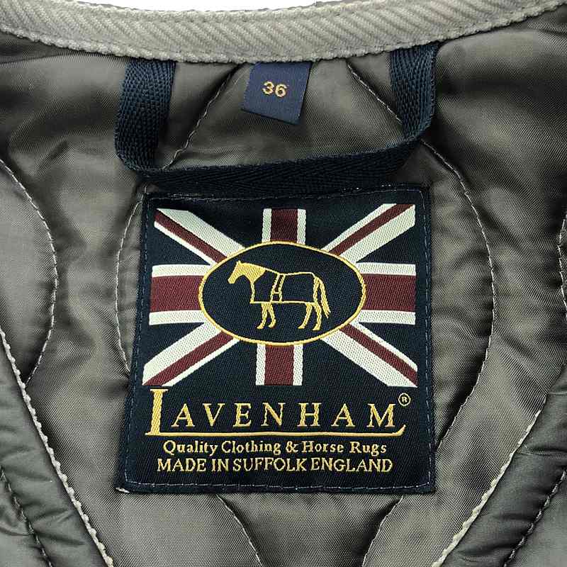 LAVENHAM / ラベンハム ノーカラー キルティング ジャケット