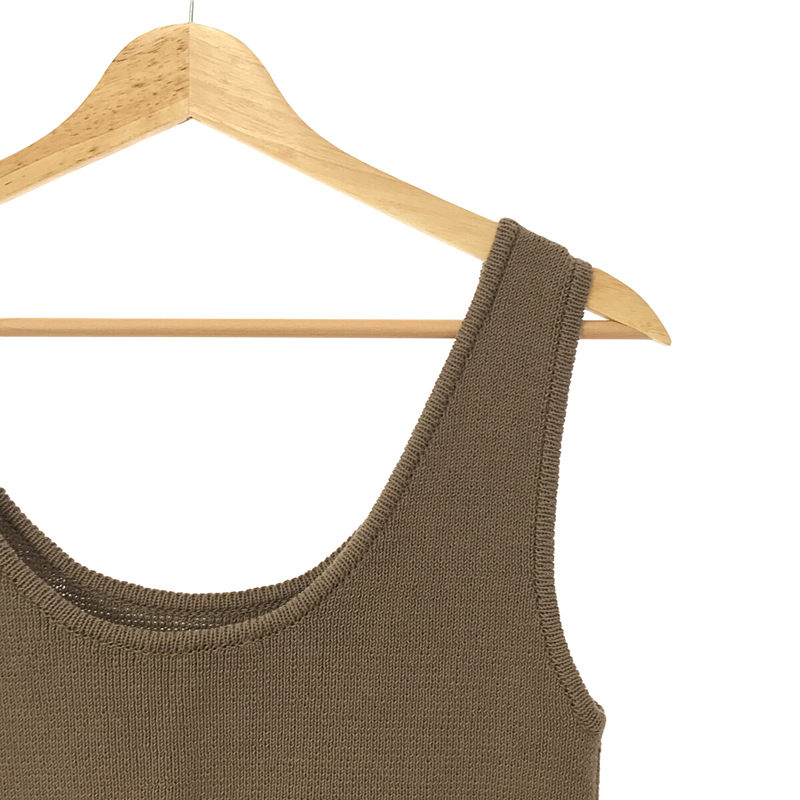 Chaos / カオス コットン リネン ニットベスト