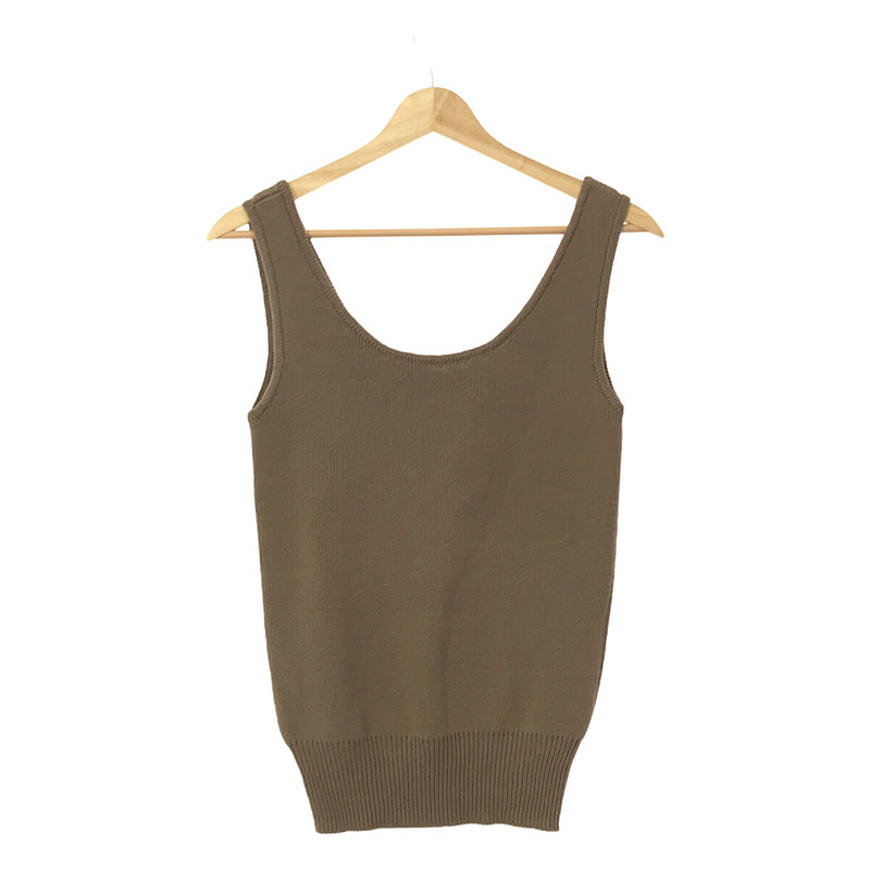 Chaos / カオス コットン リネン ニットベスト