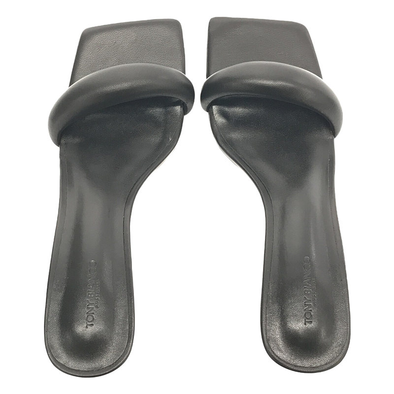 その他 ANGEL / レザーヒールサンダル