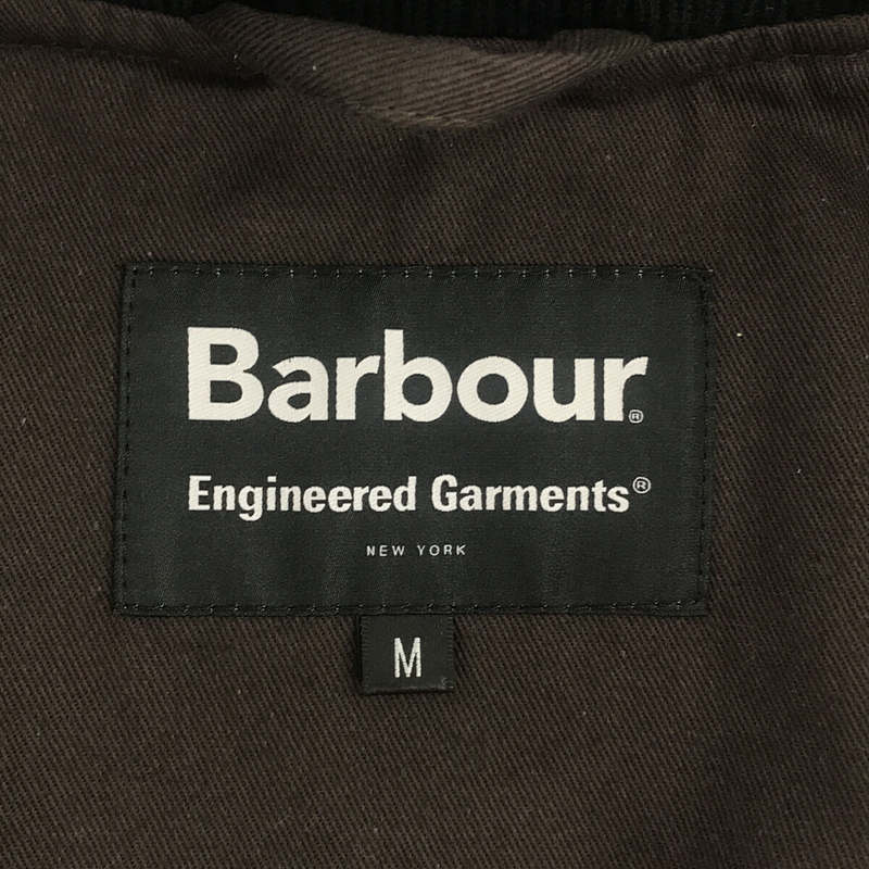 Engineered Garments / エンジニアドガーメンツ × Barbour / バブアー DUMBO WAX MA-1 / オイルド ワックス ブルゾン ジャケット