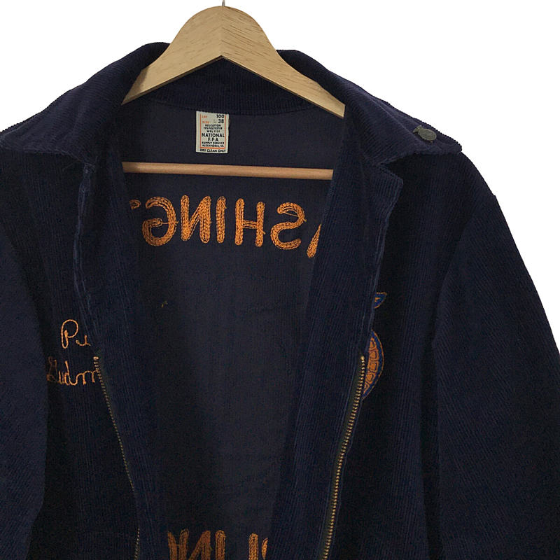 VINTAGE / ヴィンテージ古着 FFA ワッペン コーデュロイ ファーマーズ ジャケット