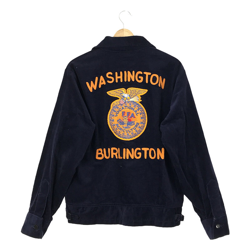 VINTAGE / ヴィンテージ古着 FFA ワッペン コーデュロイ ファーマーズ ジャケット