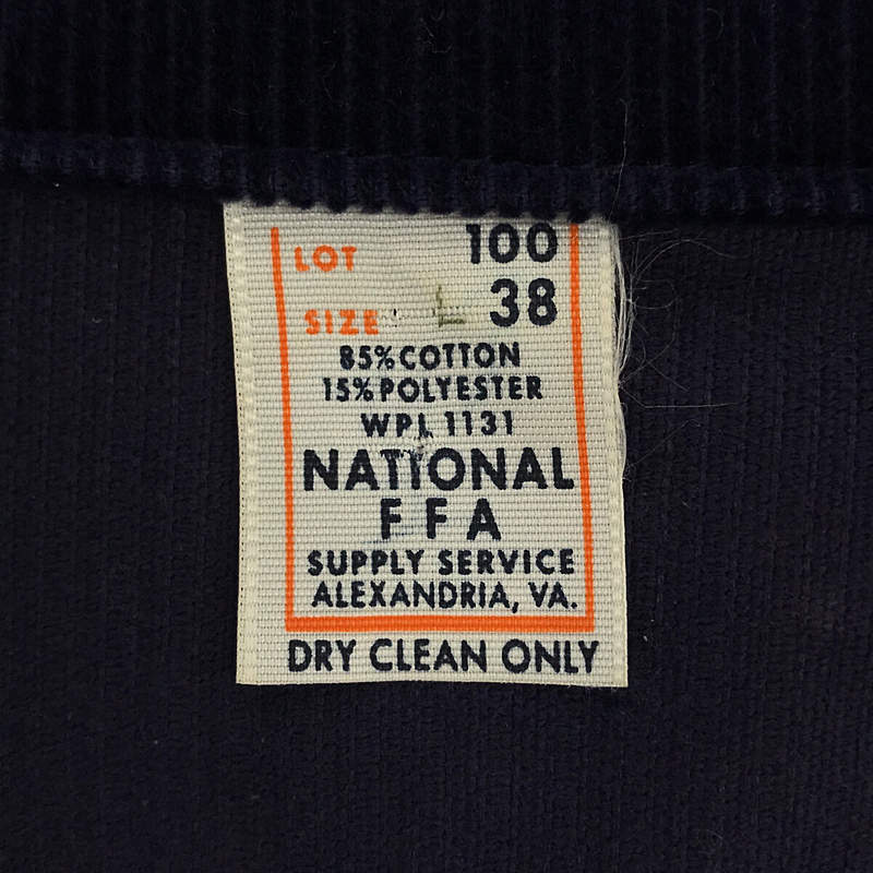 VINTAGE / ヴィンテージ古着 FFA ワッペン コーデュロイ ファーマーズ ジャケット