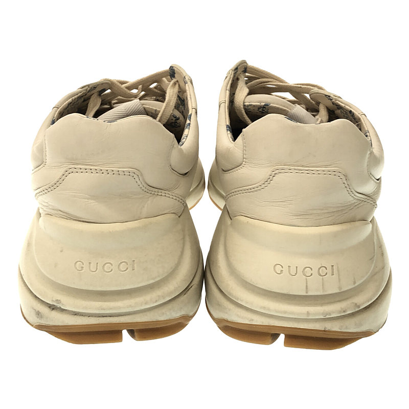 GUCCI / グッチ ×NEW YORK YANKEES NYプリントレザーダッドスニーカー