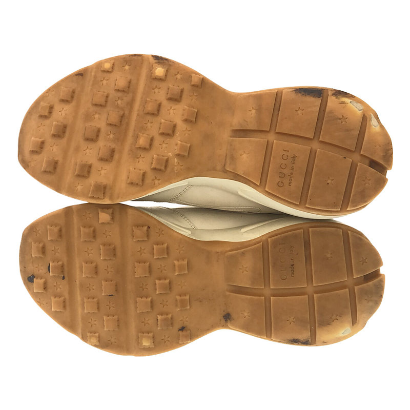 GUCCI / グッチ ×NEW YORK YANKEES NYプリントレザーダッドスニーカー