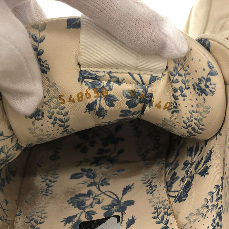 GUCCI / グッチ ×NEW YORK YANKEES NYプリントレザーダッドスニーカー