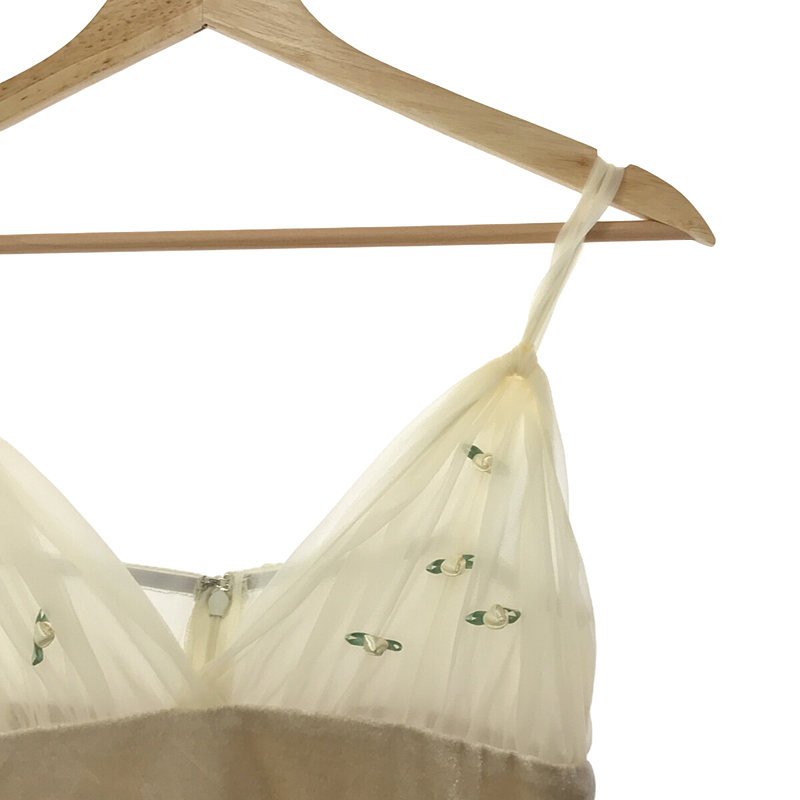 Charles Chaton / シャルルシャトン ローズチュールドレス ワンピース