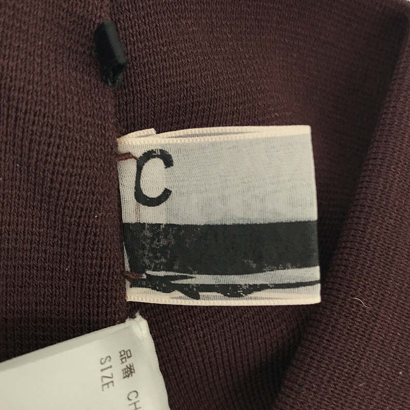 Chaos / カオス バックスリット ニット ロングスカート