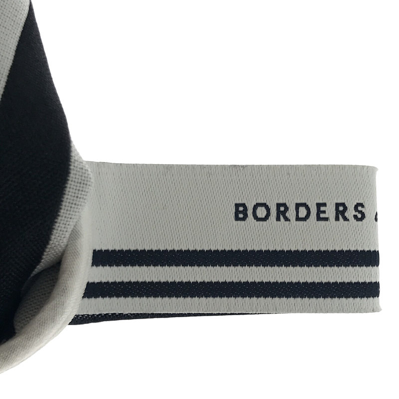 BORDERS at BALCONY / ボーダーズアットバルコニー ノースリーブ トップス ブラック