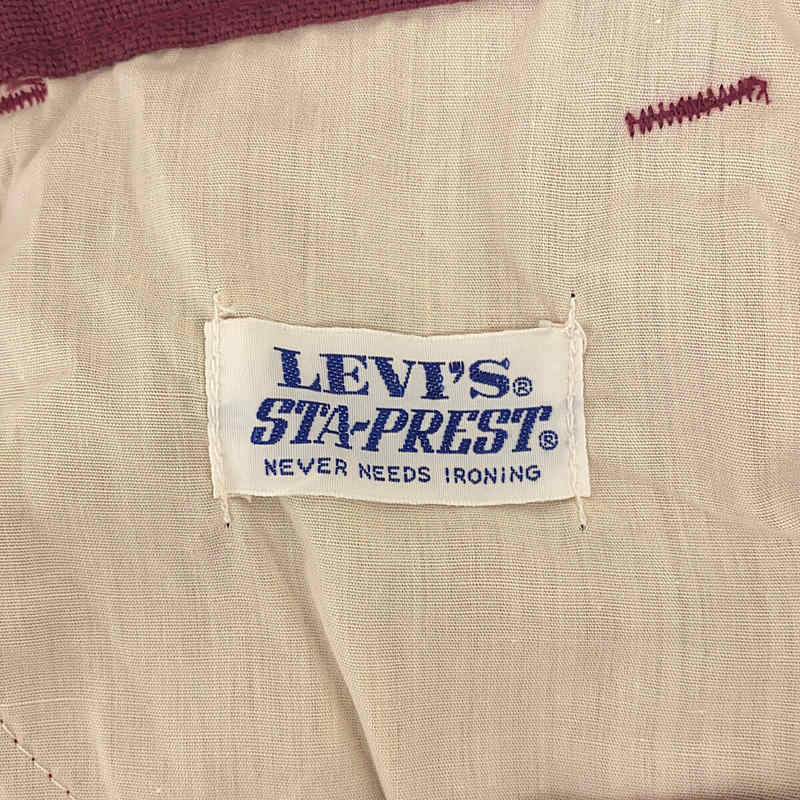 Levi's / リーバイス 1970s〜 VINTAGE STA-PREST / スタプレ BIG E ブーツカット フレアパンツ