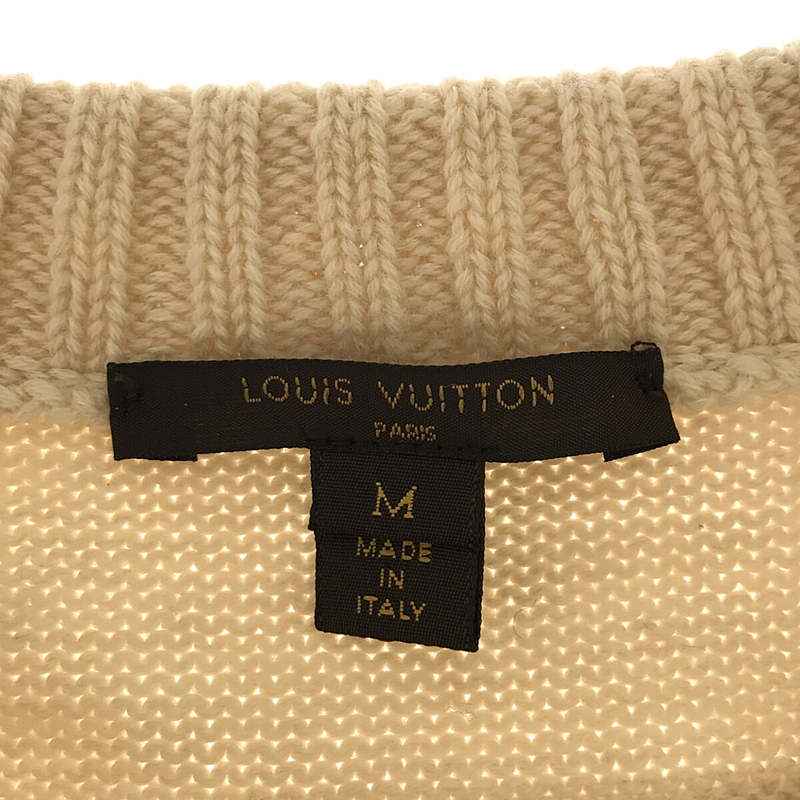 Louis Vuitton / ルイヴィトン ビーズボタン ハーフスリーブニット