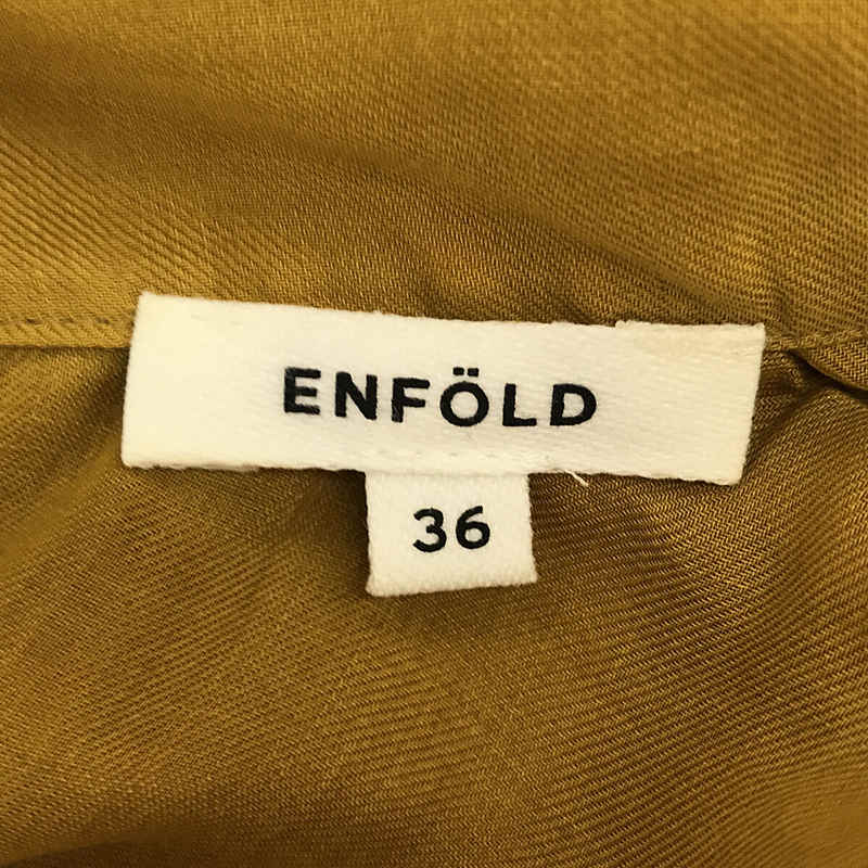 ENFOLD / エンフォルド ビエラプリーツワンピース