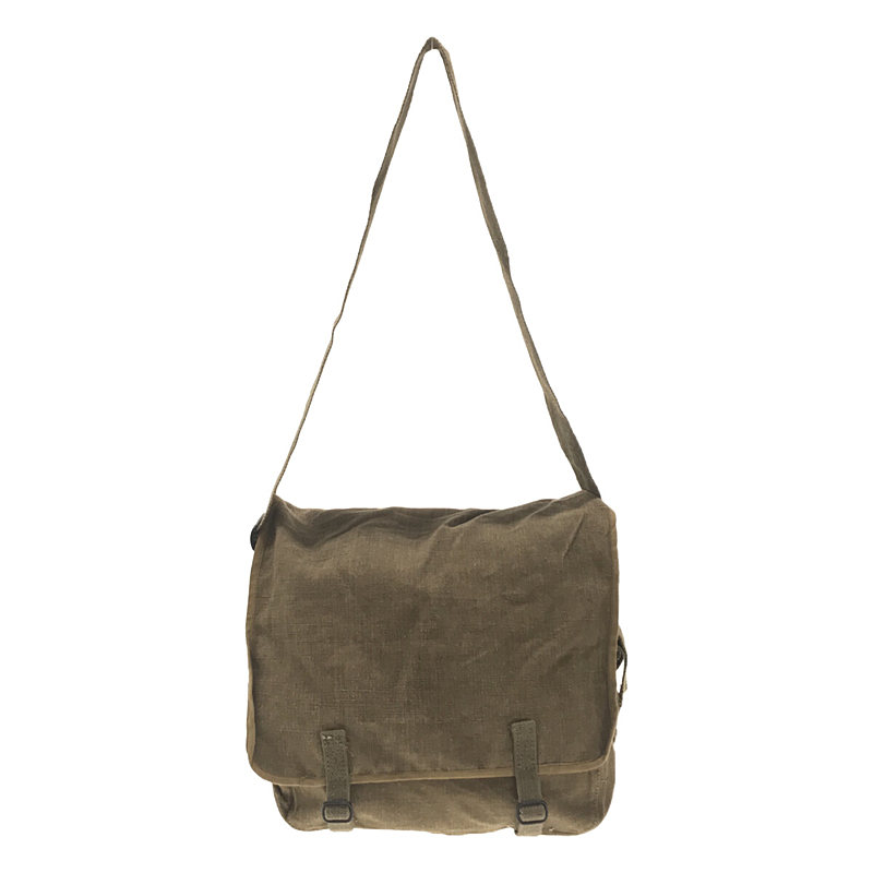 推定1950s〜 FRENCH ARMY TTA LINEN SHOULDER BAG / フランス軍 リネン ミリタリー ショルダーバッグ