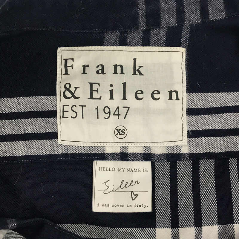 Frank&Eileen / フランクアンドアイリーン EILEEN コットンチェックシャツ