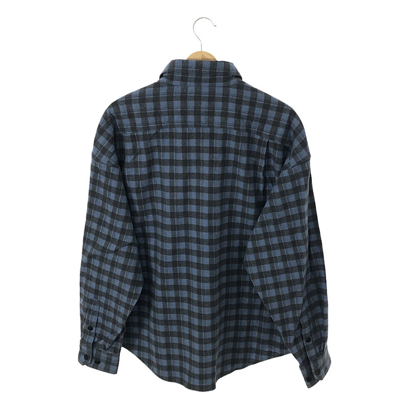 PIONEER L/S KHADI CHECK / ヴィンテージ加工 チェックシャツ