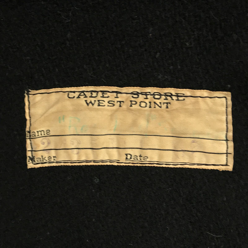 VINTAGE / ヴィンテージ古着 推定1960s〜 CADET STORE WEST POINT /  TALONジップ ウールジャケット