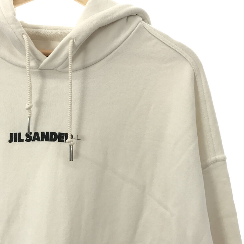 JIL SANDER+ / ジルサンダープラス ロゴプリント スウェット フーディ プルオーバーパーカー