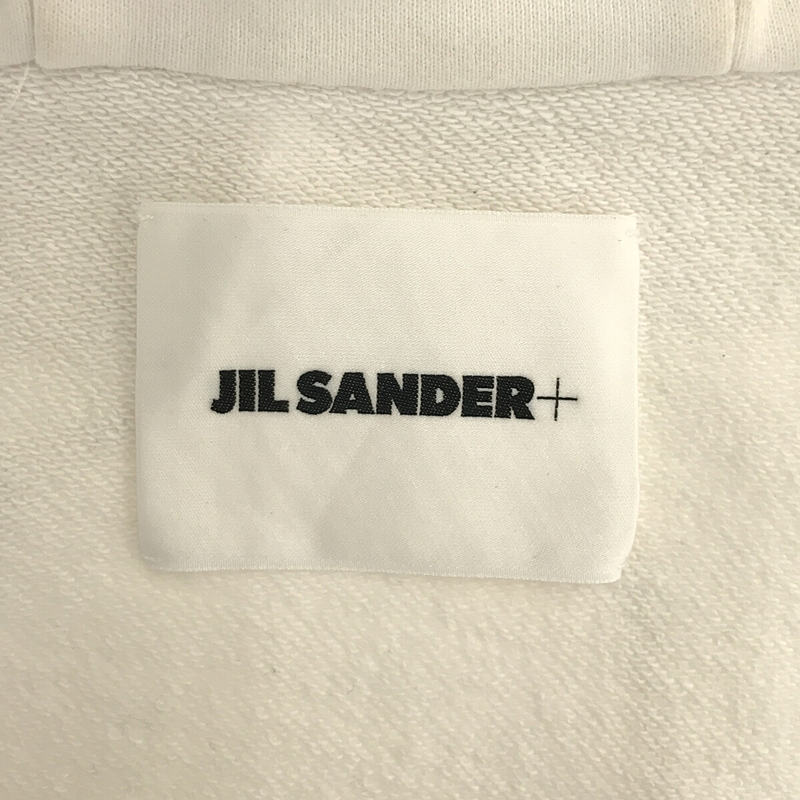 JIL SANDER+ / ジルサンダープラス ロゴプリント スウェット フーディ プルオーバーパーカー