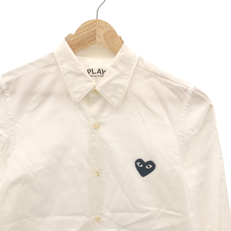 PLAY COMME des GARCONS / プレイコムデギャルソン Embroidered heart 長袖シャツ